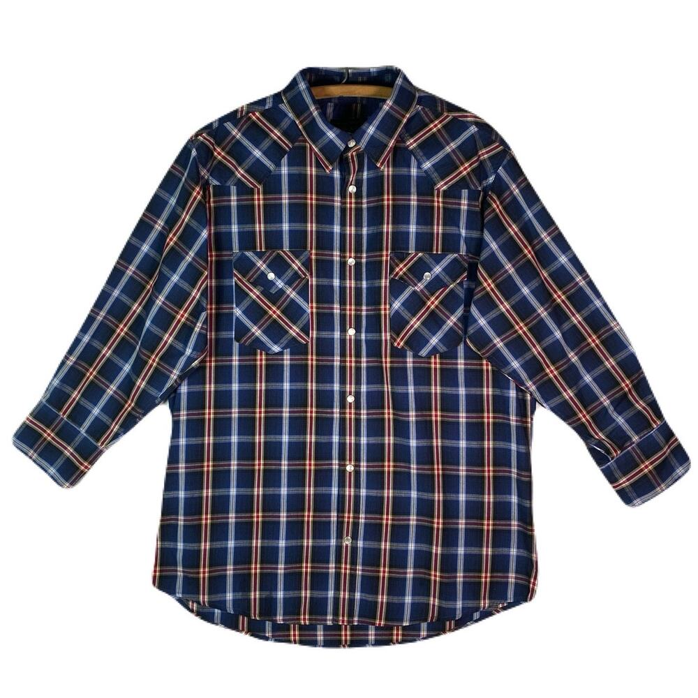 HIGH NOON Vintage Long Sleeve Casual Dress Shirt Men’s Size L